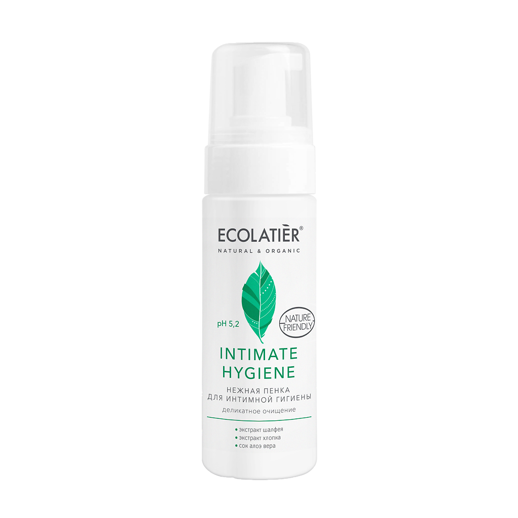 фото упаковки Ecolatier Intimate Hygiene Нежная пенка для интимной гигиены