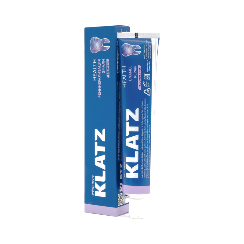 фото упаковки Klatz Health Зубная паста Реминерализация эмали