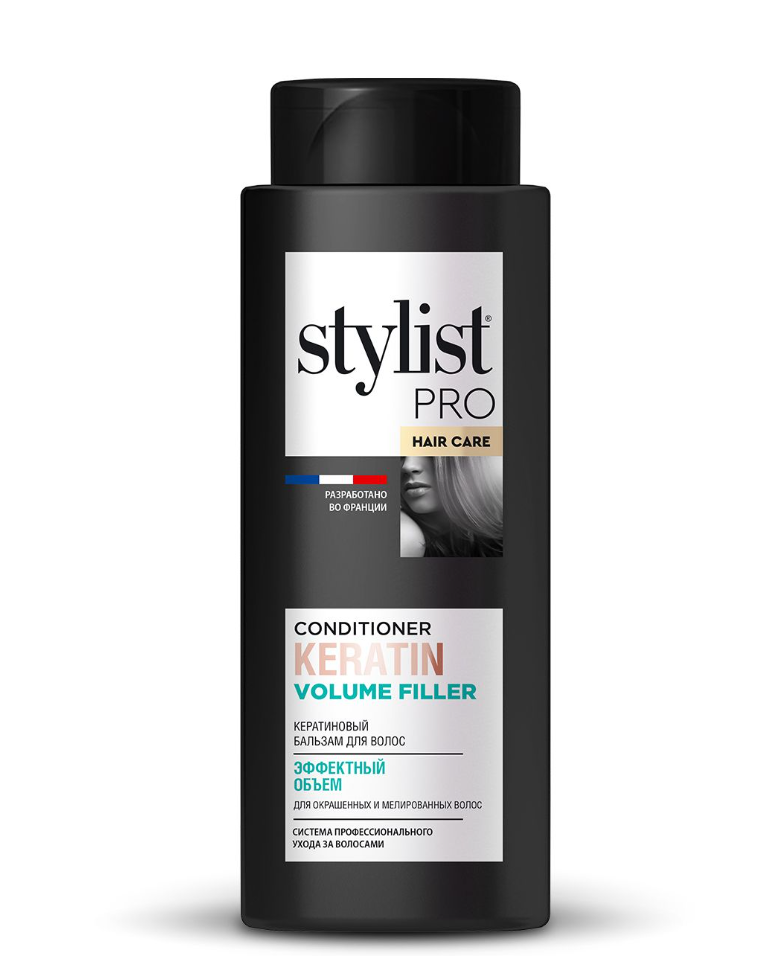фото упаковки Stylist pro Бальзам для волос кератиновый