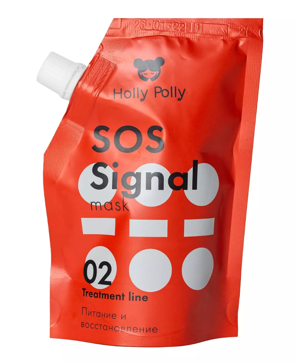 фото упаковки Holly Polly Экстра-питательная маска для волос SOS