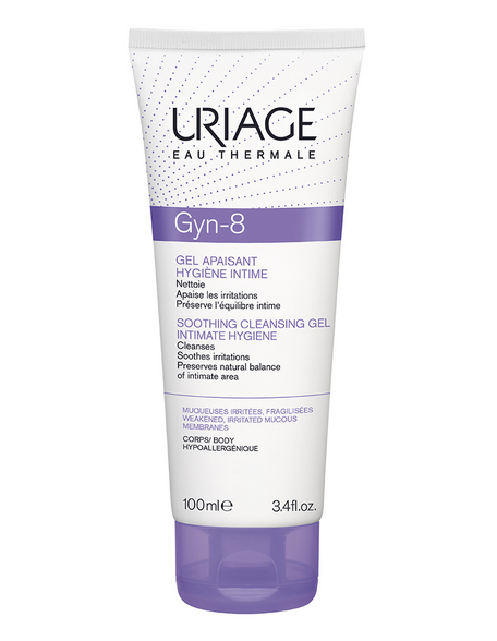 фото упаковки Uriage Gyn-8 Гель для интимной гигиены успокаивающий