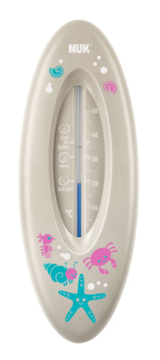 фото упаковки Nuk термометр для воды серый