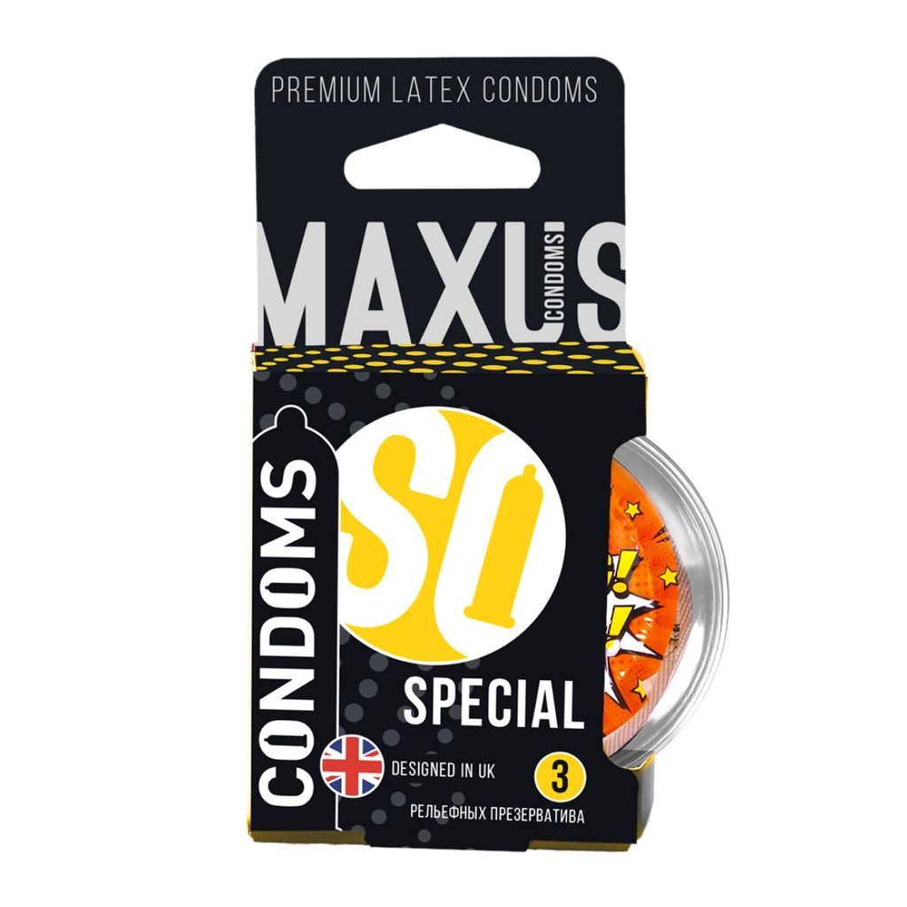 фото упаковки Maxus Air Special Презервативы ребристые с точками