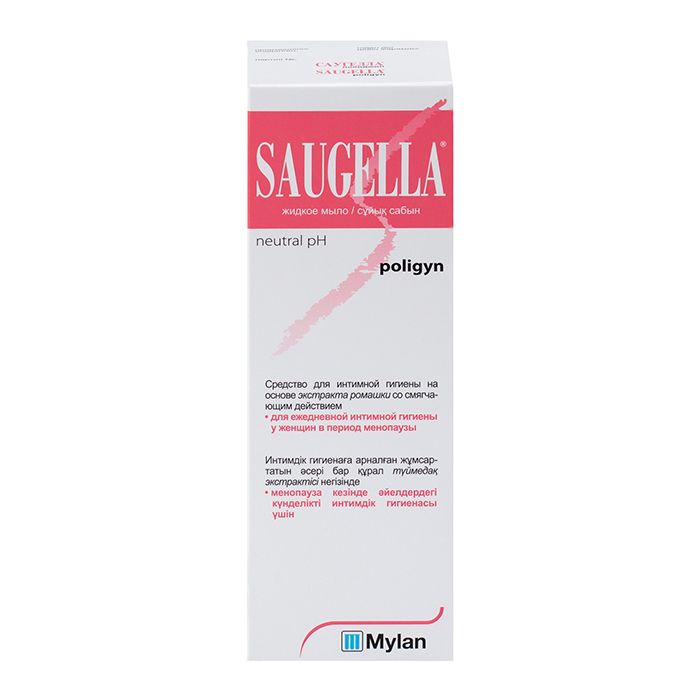 Saugella Poligyn Средство для интимной гигиены, мыло жидкое, 250 мл, 1 шт.