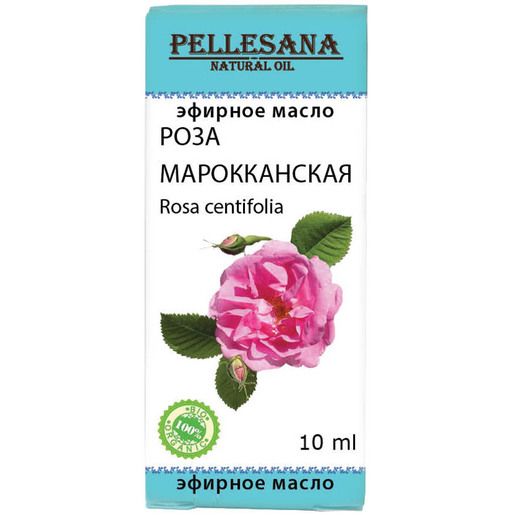 фото упаковки Масло эфирное Марокканской Розы Pellesana