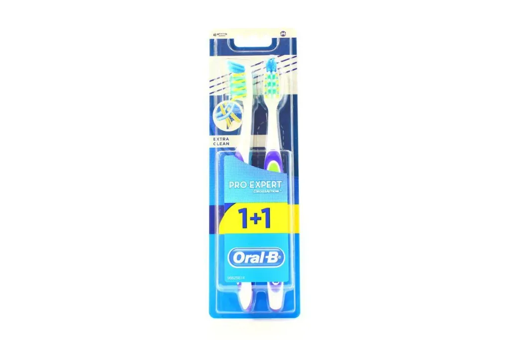фото упаковки Oral-B ProExpert Экстра Чистка 40 Зубная щетка средняя 1+1