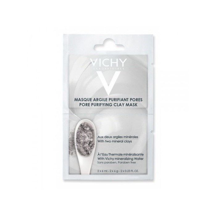 фото упаковки Vichy маска с глиной очищающая поры