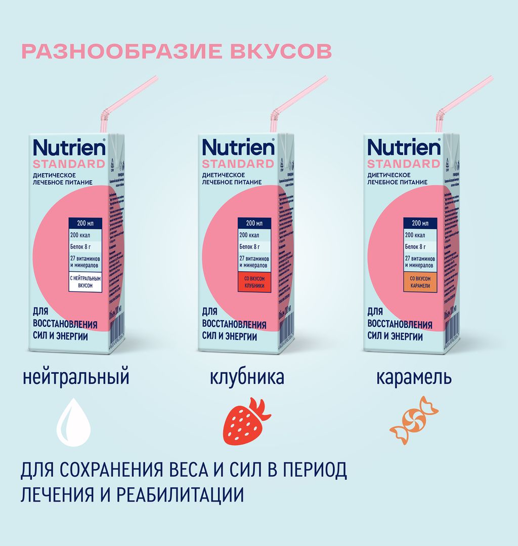 Nutrien Standard, смесь жидкая, нейтральный, 200 мл, 1 шт.