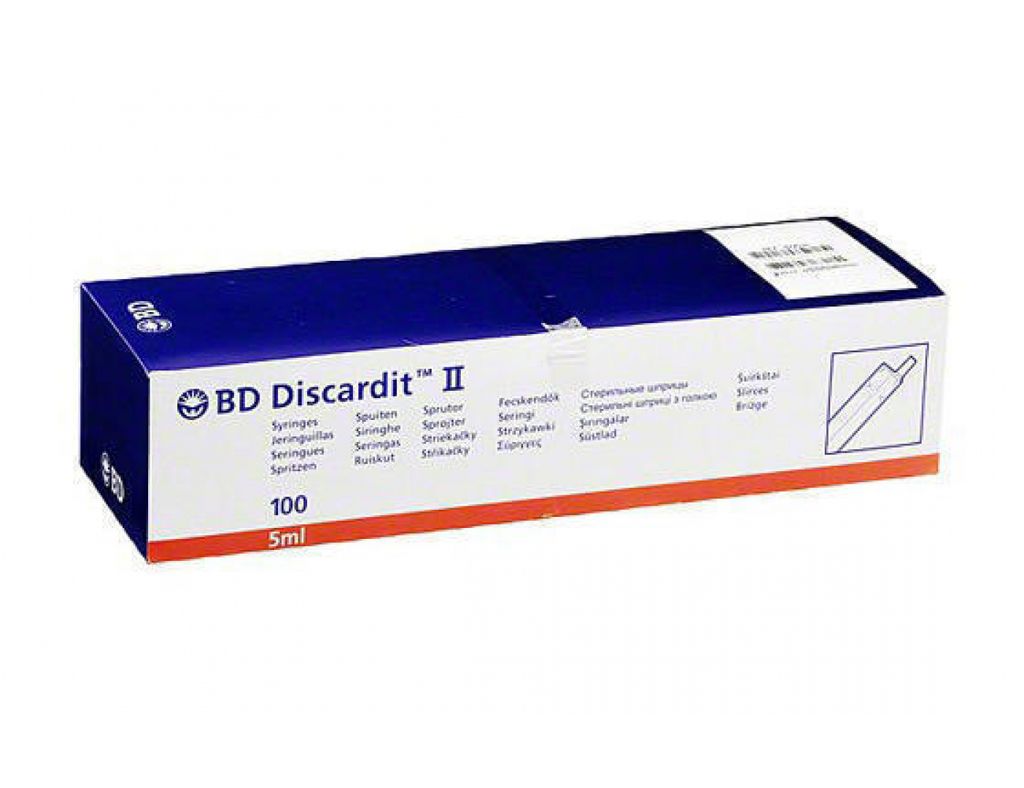 фото упаковки Шприц BD DISCARDIT II 5мл