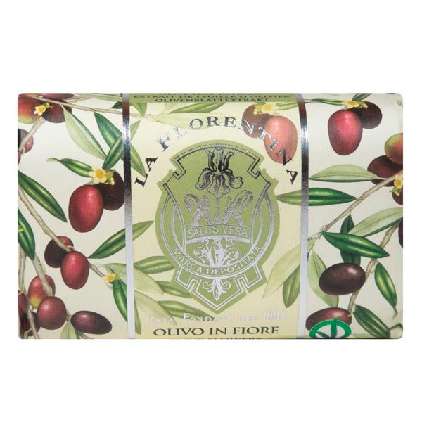 фото упаковки La Florentina Мыло Цветы Оливы