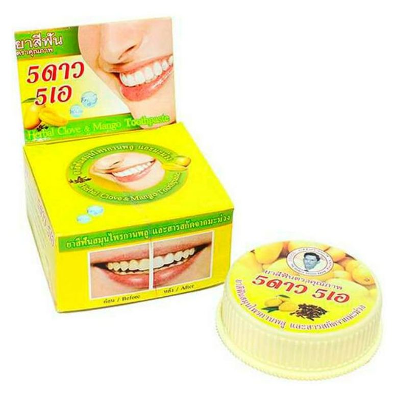 фото упаковки 5 star cosmetic паста зубная отбеливающая травяная