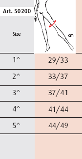 Relaxsan Наколенник экстрасильной компрессии класс 2, р. 1, арт. 50200, телесного цвета, 1 шт.