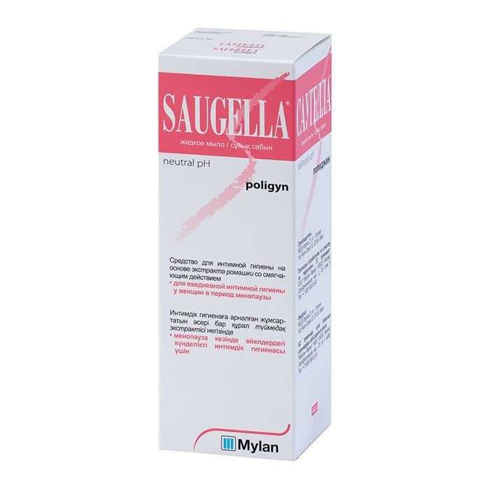 Saugella Poligyn Средство для интимной гигиены, мыло жидкое, 250 мл, 1 шт.