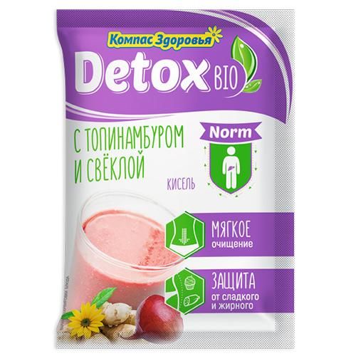 фото упаковки Кисель Детокс Био Норм с топинамбуром и свеклой