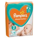 Pampers Sleep&Play Подгузники детские, р. 2, 4-8 кг, 18 шт.