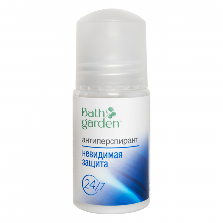 Bath Garden Дезодорант-антиперспирант Невидимая защита, дезодорант-ролик, 50 мл, 1 шт.