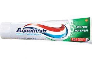 Aquafresh 3+ Мягко-мятная Зубная паста, паста зубная, 100 мл, 1 шт.
