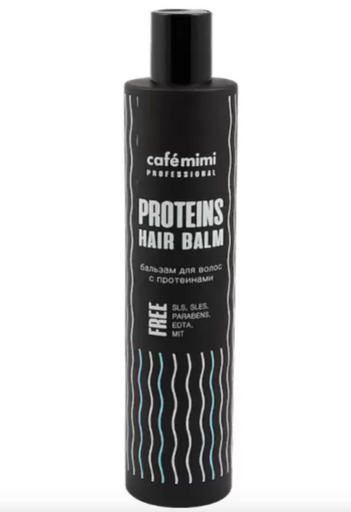 Cafe mimi Бальзам для волос с протеинами, бальзам для волос, 300 мл, 1 шт.