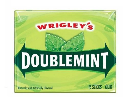 Wrigley's Doublemint Резинка жевательная, 15 шт.