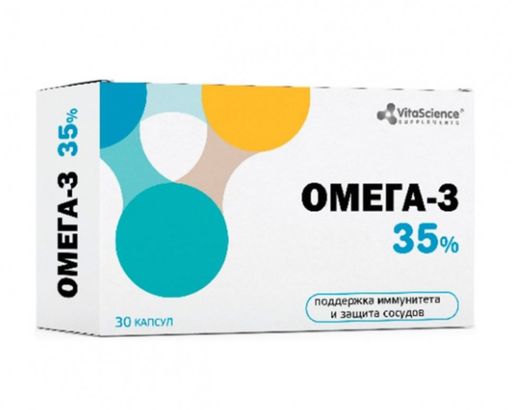 Vitascience Омега-3 35%, капсулы, 30 шт.