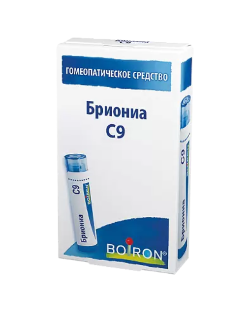 Бриониа C9, гранулы гомеопатические, 4 г, 1 шт.