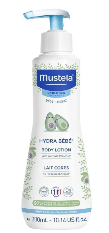 Mustela Hydra-Bebe Молочко для тела, молочко, 300 мл, 1 шт.