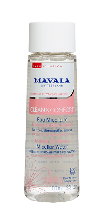 Mavala Мицеллярная вода Альпийская смягчающая Clean & Comfort, 100 мл, 1 шт.