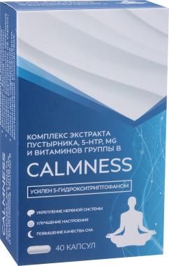 Calmness Комплекс Экстракта Пустырника 5-НТР Mg и витаминов B, капсулы, 40 шт.