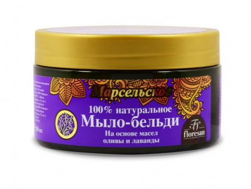 Floresan Мягкое мыло-бельди Марсельское, арт 550-ФЛ, мыло, 300 мл, 1 шт.