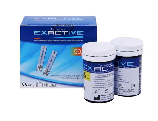 Exactive Vital Тест-полоски, 50 шт.