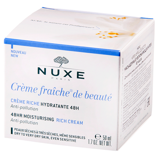 Nuxe Fraiche de Beaute Крем увлажяющий 48 часов, крем для лица, насыщенный, 50 мл, 1 шт.