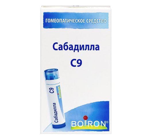 Сабадилла С9, гранулы гомеопатические, 4 г, 1 шт.