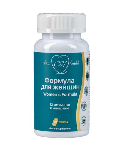 Clinic Health Формула для женщин, таблетки, 60 шт.