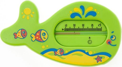 Бусинка Термометр для ванной Кит, арт. 1015, цветные, в ассортименте, 1 шт.