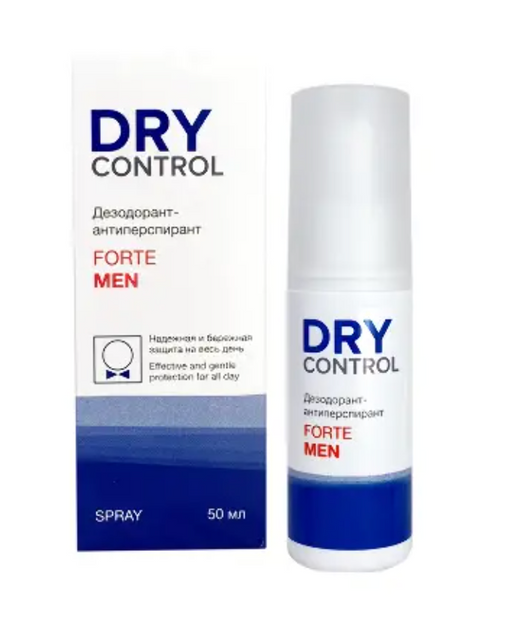 Dry Control Forte Men spray дезодорант-антиперспирант, 50 мл, 1 шт.
