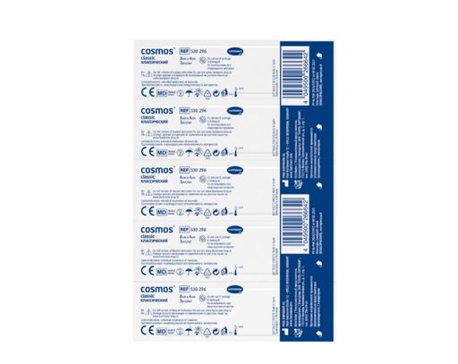 Cosmos Strips пластырь, 8х4см, пластырь, 3 шт.